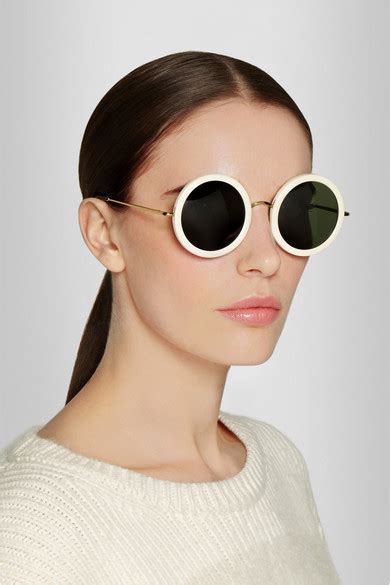 the row sunglasses round